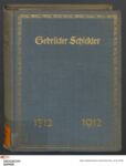 Die Geschichte des Bankhauses Gebrüder Schickler. 1712-1912