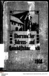 Eberswalder Adress- und Geschäfts-Handbuch 1908 (Adressbuch)