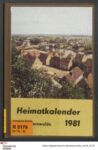 Heimatkalender für den Kreis Eberswalde