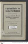 6 Höhendörfer im Kreise Oberbarnim. Zur Heimatgeschichte von Trampe, Klobbicke, Tuchen, Heckelberg, Freudenberg, Beiersdorf