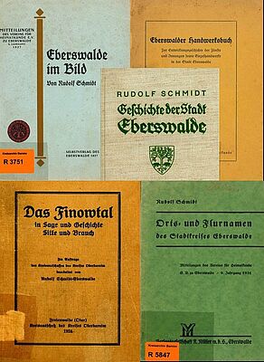 Monografien Rudolf Schmidt Vorschaubild Monografien Rudolf Schmidt