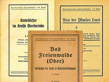 Oberbarnimer Heimatbücher Vorschaubild Oberbarnimer Heimatbücher