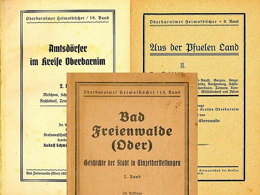 Oberbarnimer Heimatbücher Vorschaubild Oberbarnimer Heimatbücher